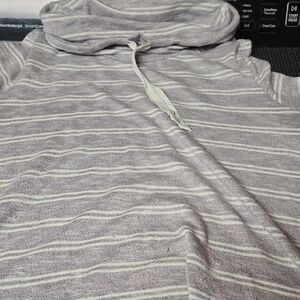 Olive & Oak Lavender Striped Top